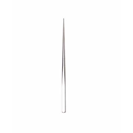 Laying tool for smoothing threads as you stitch