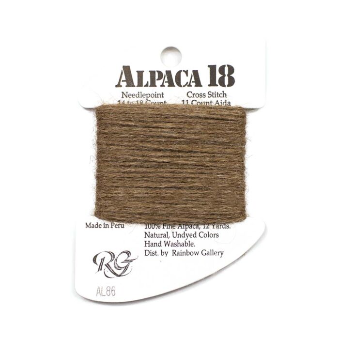 Card of Rainbow Gallery Alpaca 18 thread