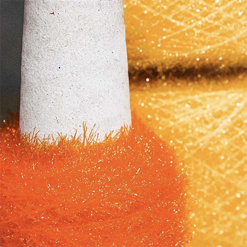 Fuzzy metallic fiber Behind the scenes at the Rainbow Gallery factory