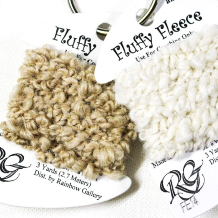 Fluffy Fleece by Rainbow Gallery is texturized fun