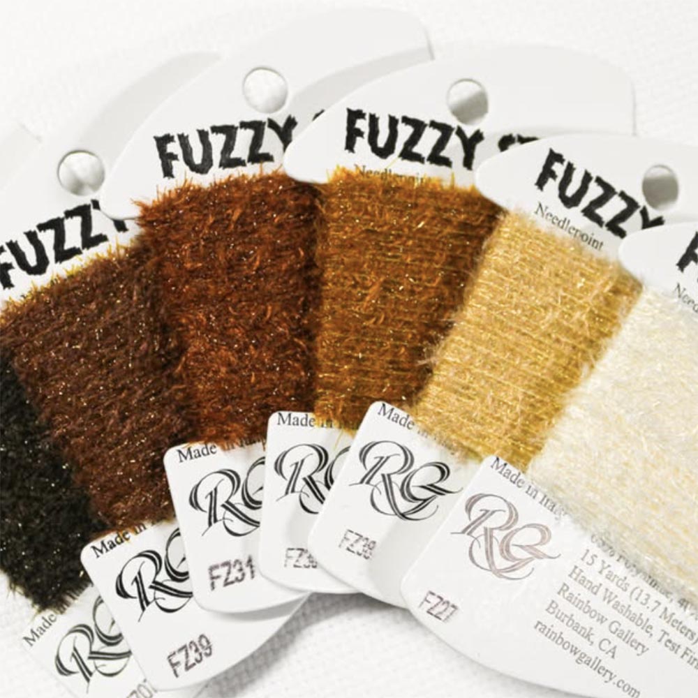 Rainbow Gallery Fuzzy Stuff adds fun fuzzy texture to designs
