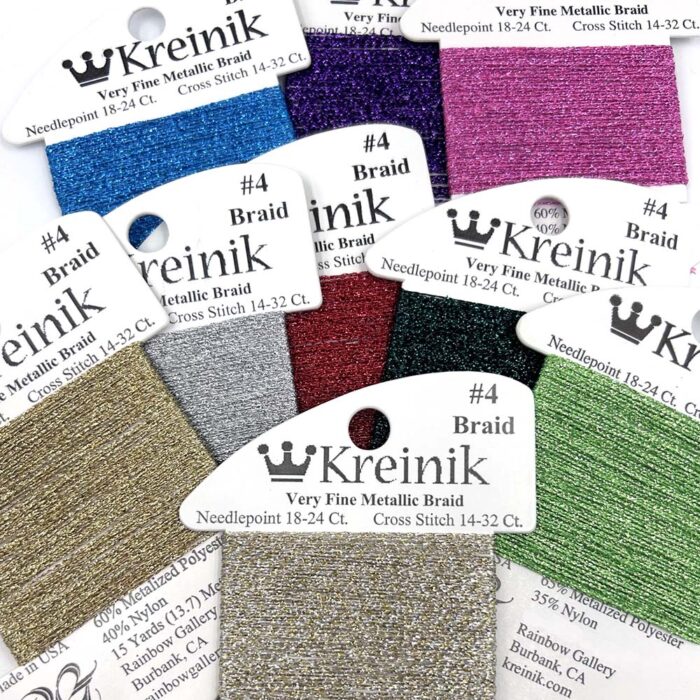 Very Fine #4 Braid, Basic Colors