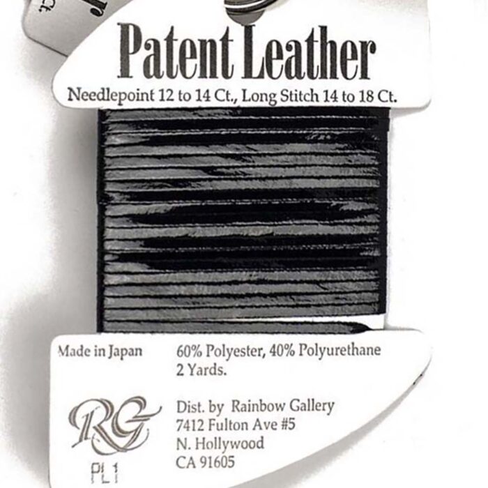 Flat black reflective ribbon