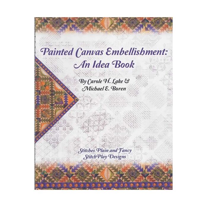Painted Canvas Embellishment book cover