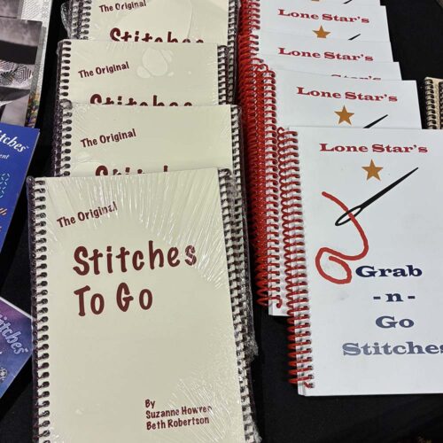 Show_books Rainbow Gallery also carries stitch books for inspiration and learning
