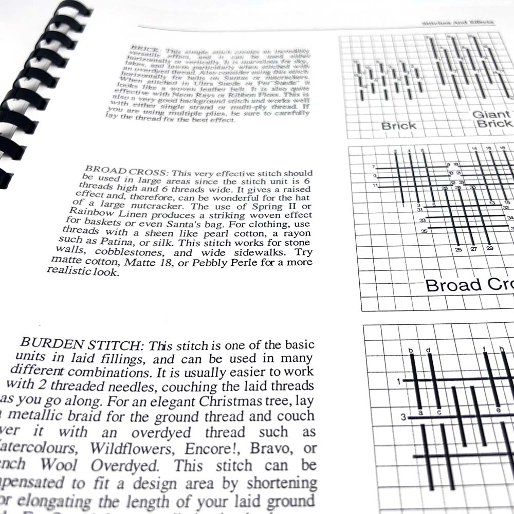 Detail from book Stitches For Effects
