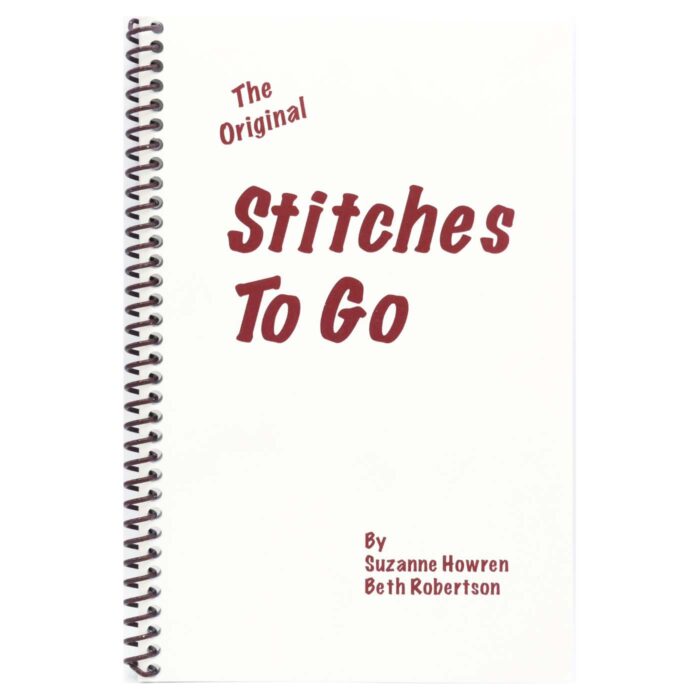 Stitches To Go needlepoint stitch reference book