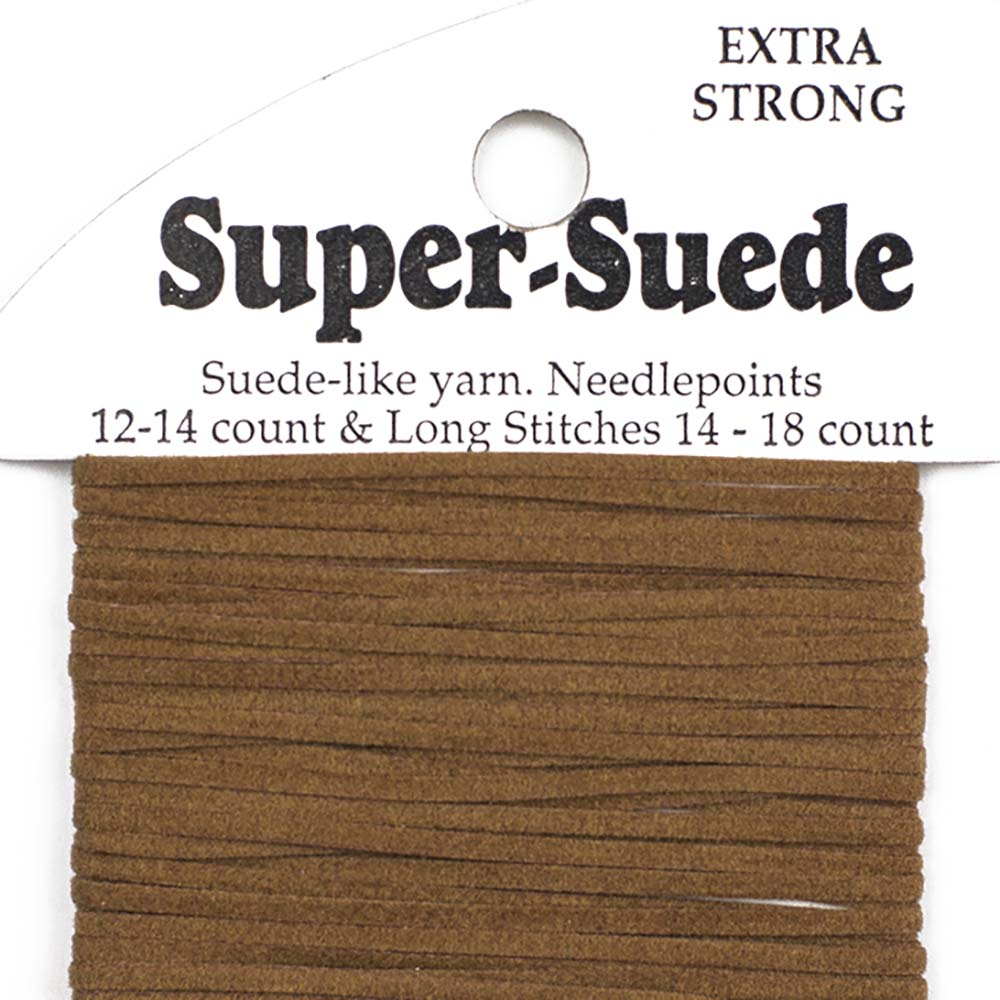 Rainbow Gallery's Super Suede is a fun, realistic texture to add to needlepoint designs