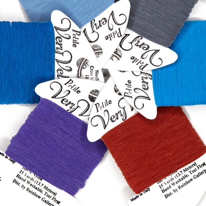 Rainbow Gallery's Petite Very Velvet is perfect for 18-mesh needlepoint canvas