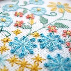 Kreinik Silk Mori is a beautiful silk floss